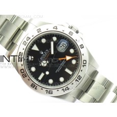 NOOB 롤렉스 익스플로러2 216570 블랙다이얼 3187무브 정배열  Rolex Explorer2 Black Dial