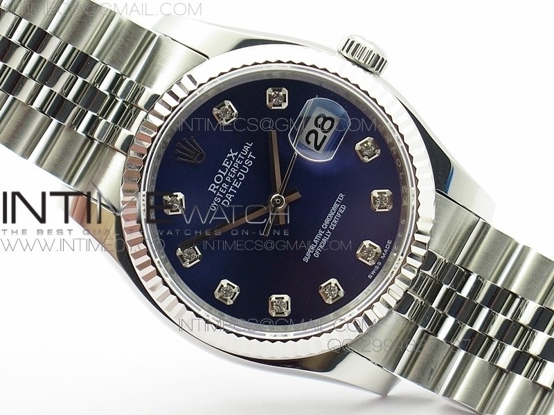 BP공장 롤렉스 데이저스트 스틸 청판 텐포인트 Rolex DateJust SS&Blue Dial 10Point 브레스렛 V2