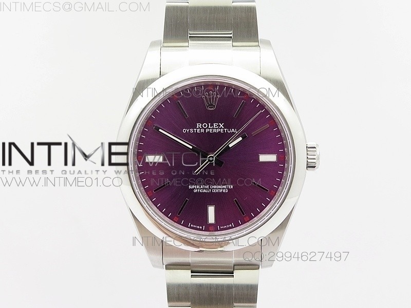 BP공장 롤렉스 오이스터퍼페츄얼 레드 그레이프 Rolex Oyster Perpetual Red Grape