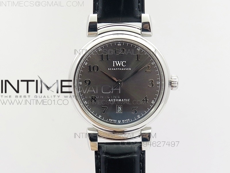 TW IWC 다 빈치 IW356601 스틸 그레이선레이다이얼