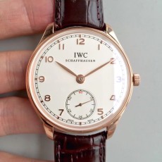 IWC 포르투기저 핸드와인딩  IW5454 로즈골드 화이트다이얼 V3