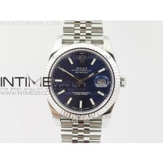 RE공장 V2 롤렉스 데이저스트 41 스틸 블루바다이얼 브레이슬릿 DATEJUST 126334 SS BLUE DIAL STICK MARKERS ON NEW VERSION JUBILEE BRACELET A3235