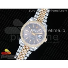 GM공장 롤렉스 데이저스트 41 포금 옐로우골드콤비 그레이다이얼 쥬빌레브레이슬릿 DateJust 41 126333 YG Wrapped Gray Dial on SS/YG Jubilee Bracelet A2824