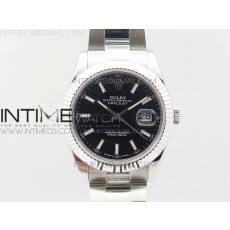 BP공장 롤렉스 데이저스트 41 블랙다이얼 오이스터 브레이슬릿 2813 DATEJUST II 126334 41MM SS  BLACK DIAL STICKS MAKERS ON OYSTER BRACELET