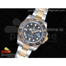 EW공장 롤렉스 GMT마스터2 흑콤 GMT-Master II 116713 LN Black Ceramic SS/YG Black Dial on SS/YG Bracelet A2836