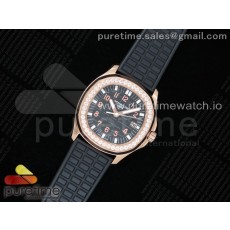 PP공장 파텍필립 아쿠아넛 로즈골드 금통 블랙텍스쳐다이얼 러버스트랩 Aquanaut 5067A RG Black Textured Dial on Black Rubber Strap AE23 PPF공장