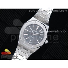 FK공장 오데마피게 로얄오크 15400 블랙다이얼 브레이슬릿 Royal Oak 41mm 15400 SS Black Textured Dial on SS Bracelet A3120