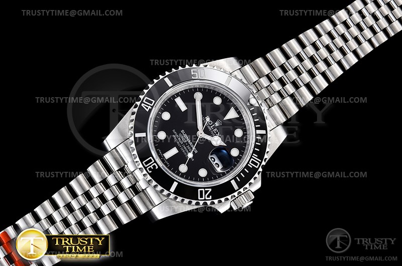 EW공장 롤렉스 서브마리너블랙 쥬빌레브레이슬릿 Submariner 116610LN Jub SS/SS Black EWF Asia 3135