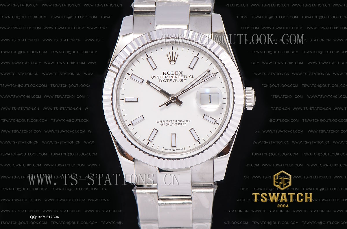 BP공장 데이저스트 36MM 화이트다이얼 브레이슬릿 Datejust 36mm BP High Grade White Dial SS Bracelet A2813