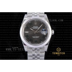 DJ공장 롤렉스 데이저스트 41 그레이다이얼 쥬빌레브레이슬릿 DateJust 41 126334 DJF 1:1 Gray Dial 904 Steel A2836