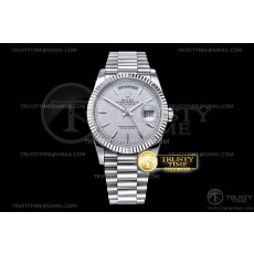 BP공장 36MM 데이데이트 화이트다이얼 브레이슬릿 DayDate 36mm Flt Pres SS/SS White Stk BP Asia 2836