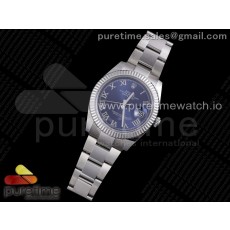 RE공장 롤렉스 데이저스트 41 블루다이얼 브레이슬릿 New DateJust 41 126334 SS Blue Dial Roman Markers on Oyster Bracelet A3235 Clone