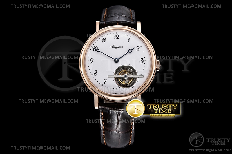 R8공장 클라시크 뚜르비용 로골 화이트다이얼 가죽스트랩 Classique Tourbillon 5367 RG/LE Wht/Num R8F Asia Tourb