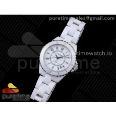 BV공장 샤넬 38 세라믹 화이트다이얼 H5700 38mm BVF 1:1 Best Edition White Ceramic White Dial on Bracelet MIYOTA 9015