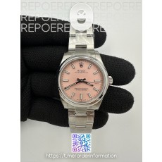 EW공장 롤렉스 오이스터퍼페츄얼 31미리 핑크다이얼 Oyster Perpetual 31mm 277200 EWF Best Edition Pink Dial on SS Bracelet 6T15