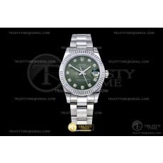 BP공장 롤렉스 데이저스트 31 그린다이얼 2824 DJ Midsize 31mm Oys Flt SS/SS Green/Dia BPF A2824