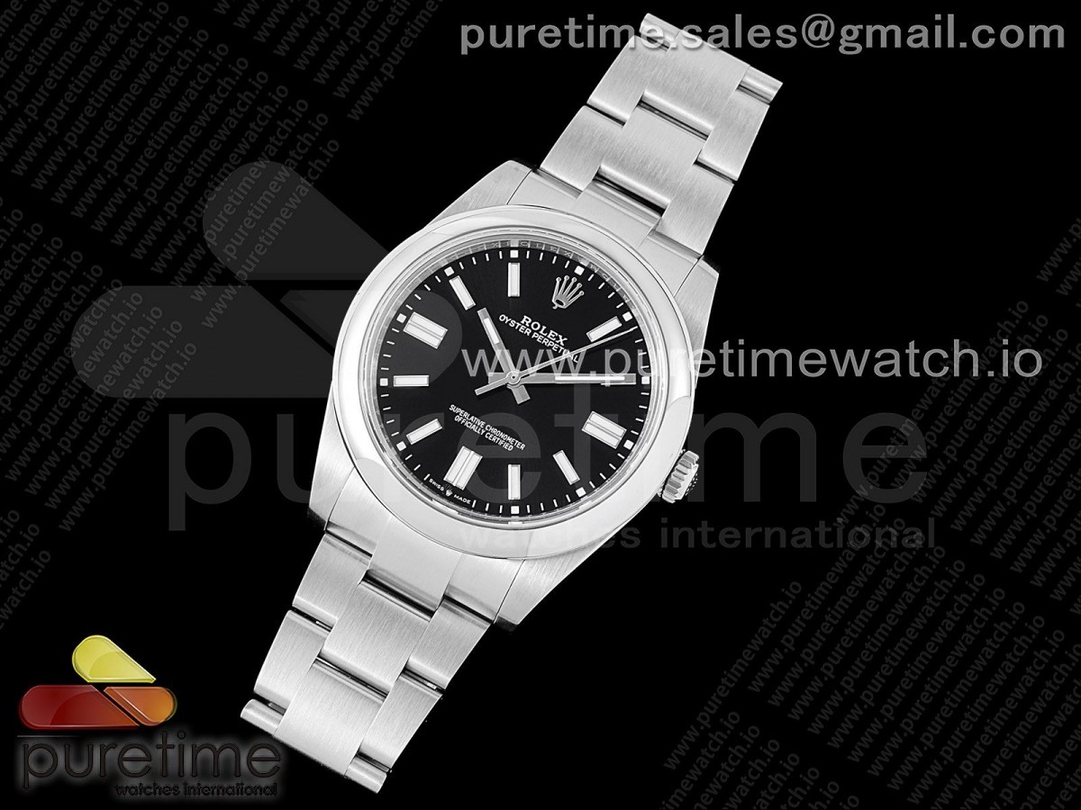 GM공장 롤렉스 오이스터퍼페츄얼 41미리 블랙다이얼 브레이슬릿 3230 Oyster Perpetual 41mm 124300 GMF 1:1 Best Edition 904L Steel Black Dial on SS Bracelet SA3230