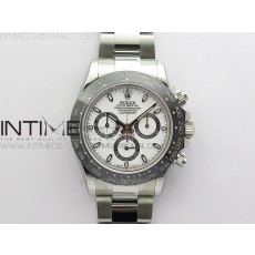 BL공장 세라토나 화이트다이얼 Daytona 116500 LN SS BLF Best Edition White dial On SS Bracelet A4130