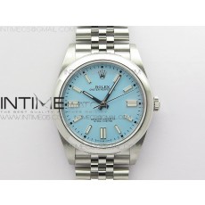 BP공장 롤렉스 오이스터퍼페츄얼 41미리 티파니블루다이얼 2813 Oyster Perpetual 41mm 124300 BP Best Edition Tiffany Blue Dial on SS Jubilee Bracelet