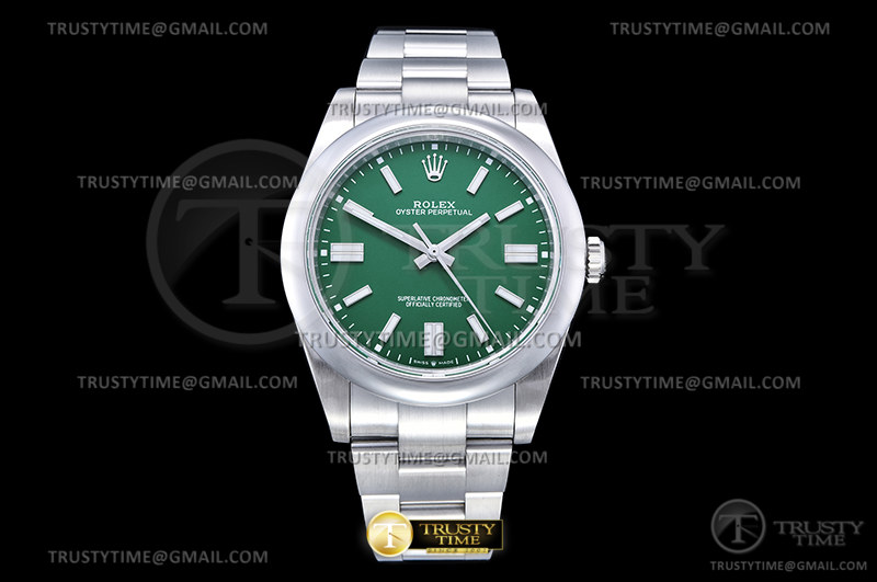 BP공장 롤렉스 오이스터퍼페츄얼 41 그린다이얼 3230무브먼트 BPF Rolex Oysterperpetual 41 Green ref124300