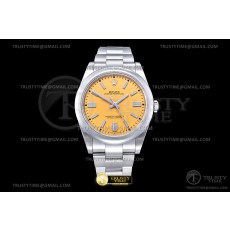 BP공장 롤렉스 오이스터퍼페츄얼 41 옐로우 다이얼 3230무브먼트 BPF Rolex Oysterperpetual 41 Yellow Dial ref124300