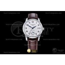 YL공장 론진 마스터컬렉션 파워리저브 스틸 화이트다이얼 브라운가죽스트랩 Longines Master Power Reserve Brn SS/LE Wht YLF A602.2