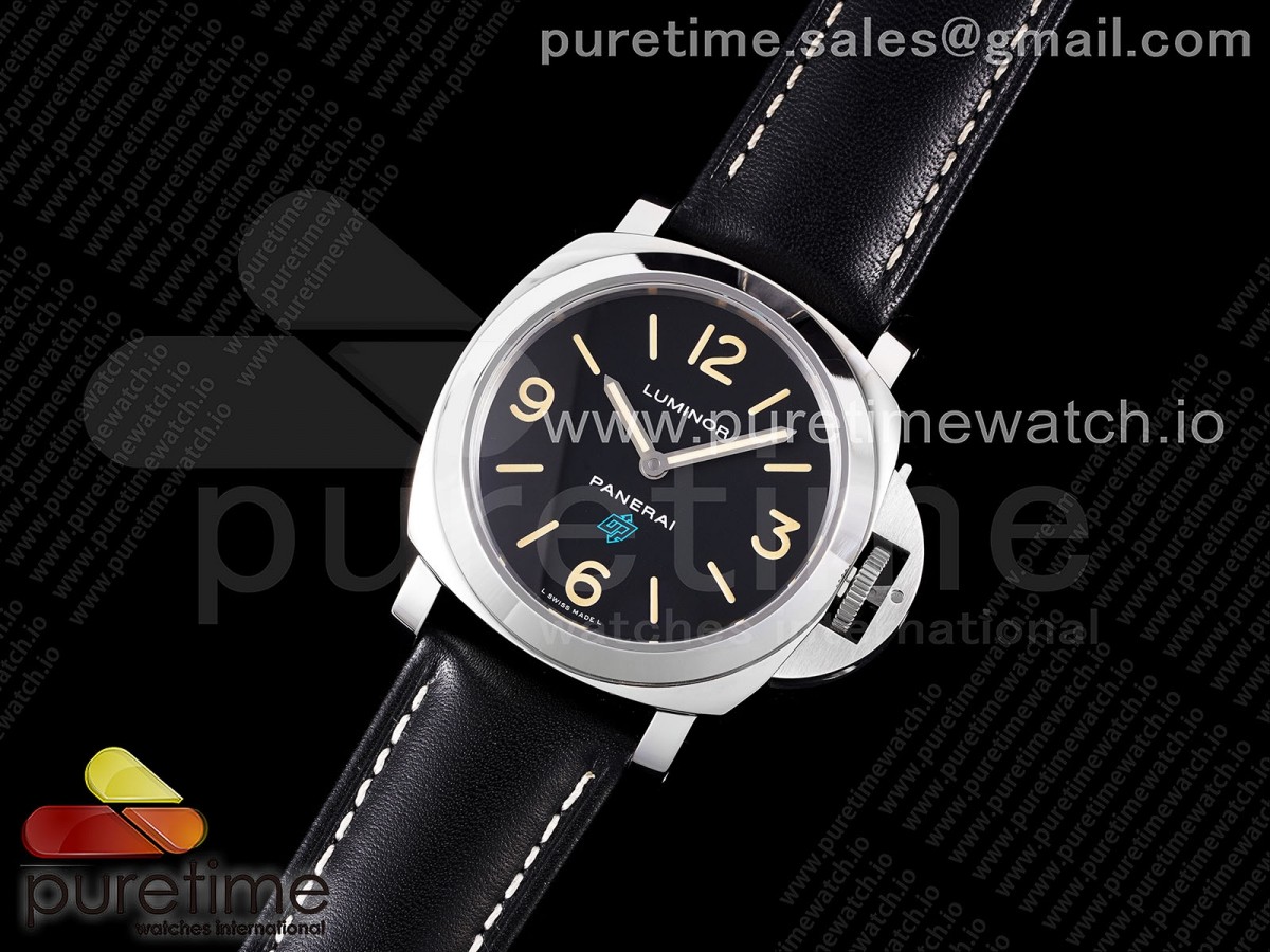 HW공장 파네라이 PAM634 루미노르 블랙가죽스트랩 PAM634 SS HWF 1:1 Best Edition on Black Leather Strap Strap A6497