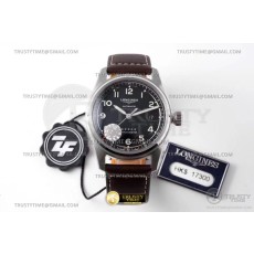 ZF공장 론진 스피릿 데이트 스틸 블랙다이얼 가죽스트랩 Longines Spirit SS/LE Black ZF A2892