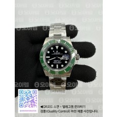 CLEAN공장 롤렉스 서브마리너 신형 41 스타벅스 그린 브레이슬릿 클린공장 Submariner 41mm 126610 LV Kermit 904L Steel Clean 1:1 Best Edition VR3235