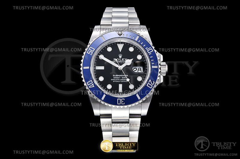 GM공장 V2 롤렉스 서브마리너 41 신형 스머프 블루다이얼 Submariner 126619LB 904 41mm SS/SS Blk GMF V2 VR3235