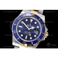 GM공장 V3 롤렉스 서브마리너 41 신형 옐로우골드콤비 청콤 브레이슬릿 Submariner 126613LB 904 YG/SS Blue GMF V3 VR3235