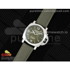 TTF공장 파네라이 PAM1356 스틸 그린다이얼 그린나일론스트랩 PAM1356 W TTF 1:1 Best Edition on Green Nylon Strap P9010