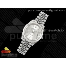 C+공장 롤렉스 데이저스트 41 스틸 실버다이얼 쥬빌레브레이슬릿 DateJust 41 126334 C+F 1:1 Best Edition 904L Steel Silver Dial on SS Jubilee Bracelet VR3235 씨플러스